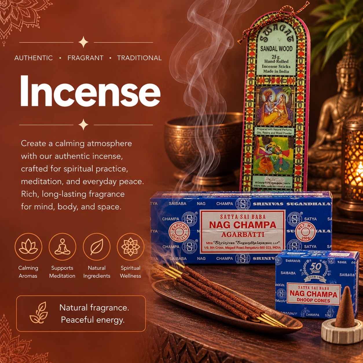 Virginia & Rook Incense collection