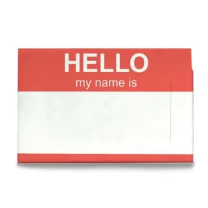 hello my name is mighty case for cards