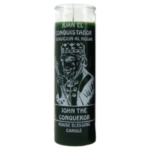 7 day candle john the conqueror house blessing in green