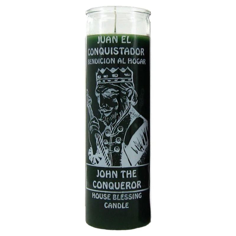 7 day candle john the conqueror house blessing in green 7 day candle john the conqueror house blessing in green