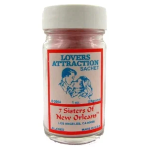 7 sisters of new orleans sachet powder lovers/attraction
