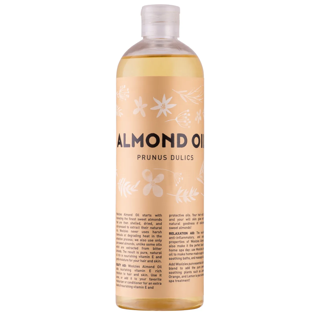 Almond oil (1) Woolzies Almond Carrier Oil in 16oz/454mL