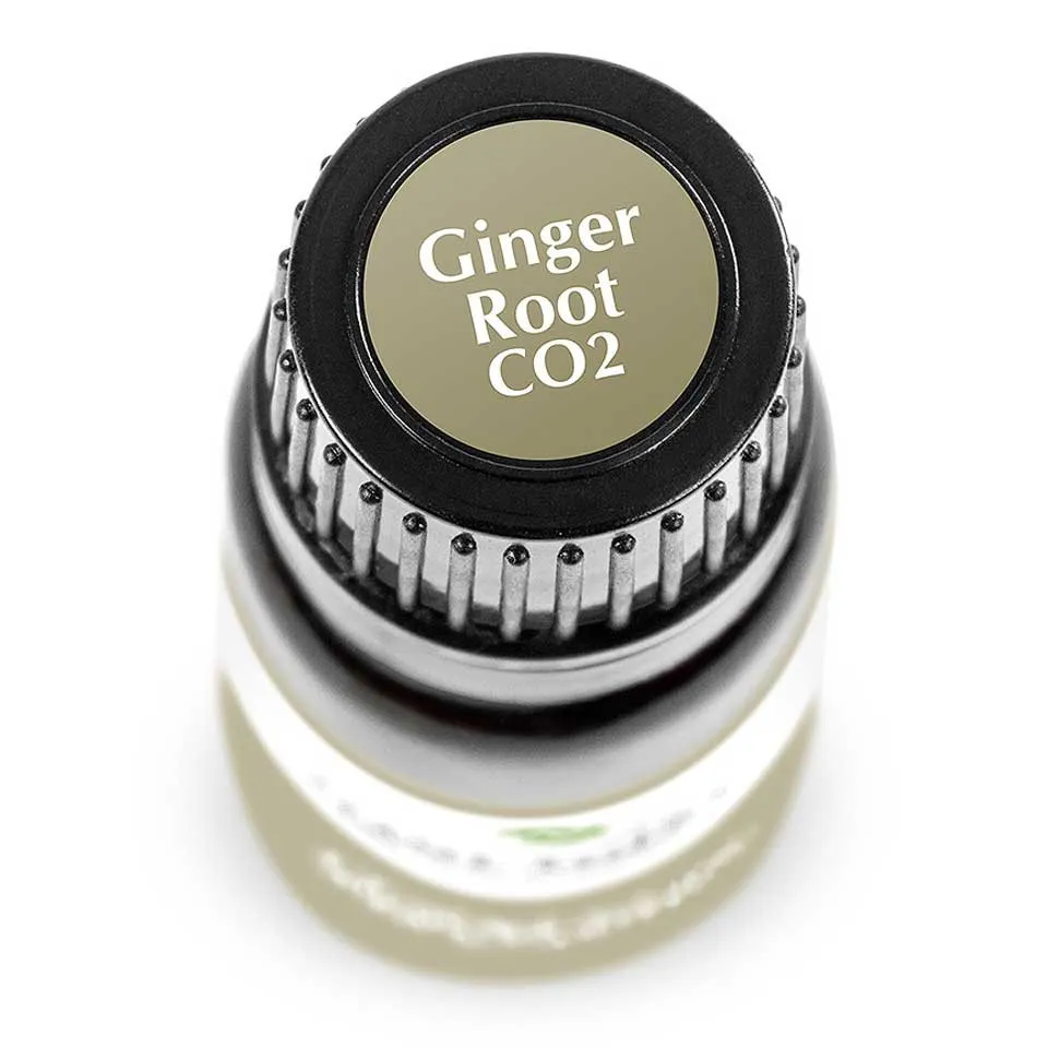 EO-Cap-Stickers-Ginger-Root-CO2__86593 Ginger Rood CO2 Essential Oil in 1oz/30mL - Image 3
