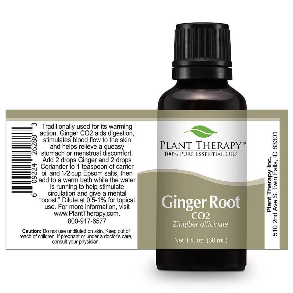 GingerRootCO2Stretch30mL__55269 Ginger Rood CO2 Essential Oil in 1oz/30mL - Image 2