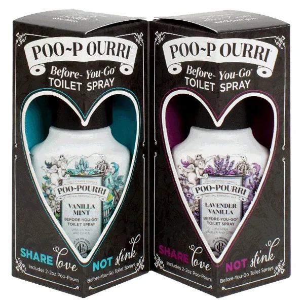 poo pourri share love not stink gift set 2x 2oz bottles poo pourri share love not stink gift set 2x 2oz bottles