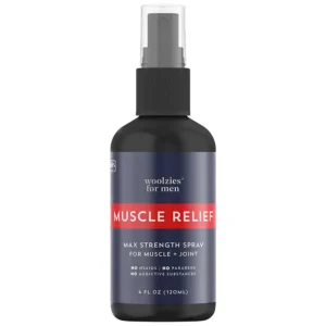 Woolzies for Men Muscle Relief Spray in 4oz/118mL