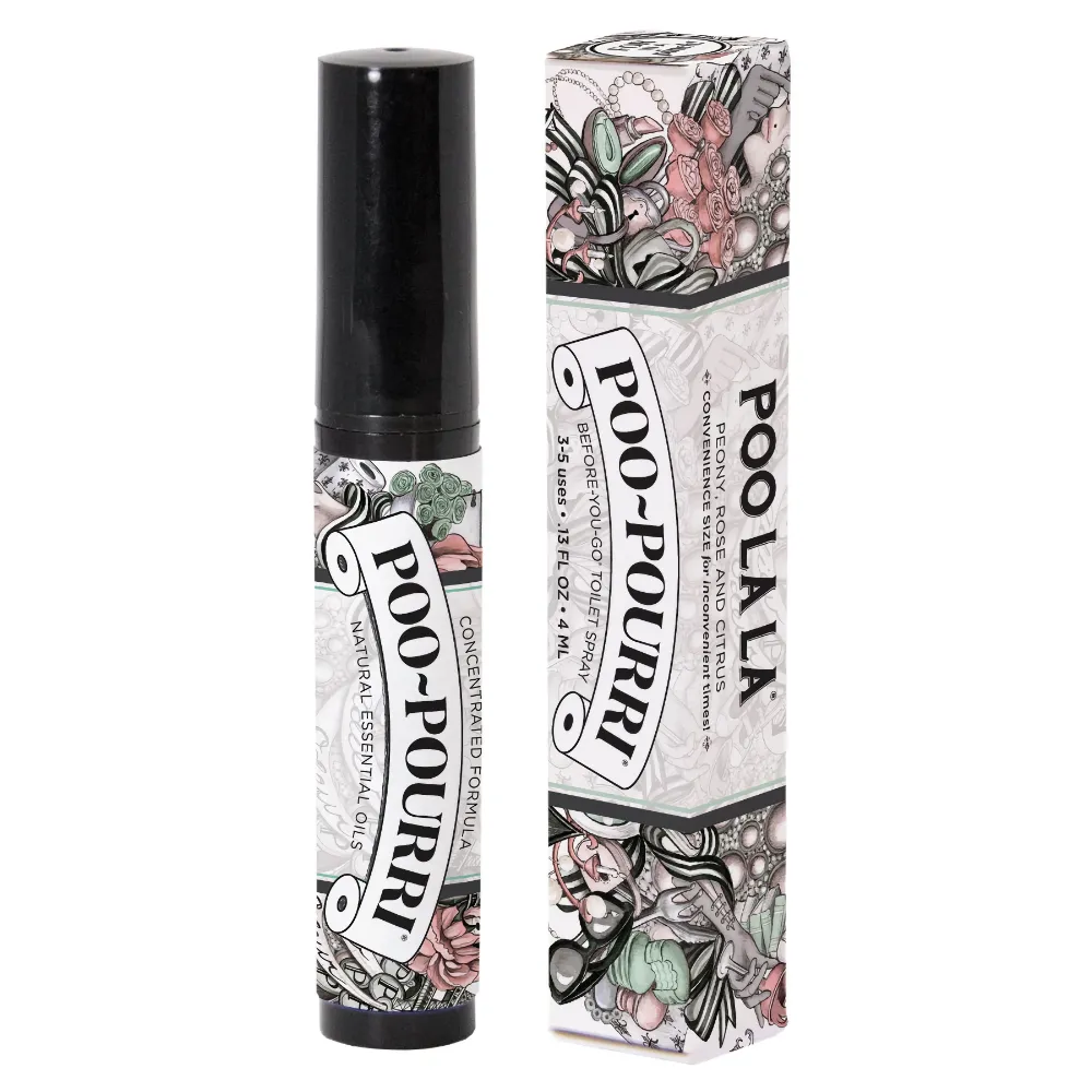 poo pourri poo la la 4ml 'in a pinch' refillable bottle poo pourri poo la la 4ml 'in a pinch' refillable bottle