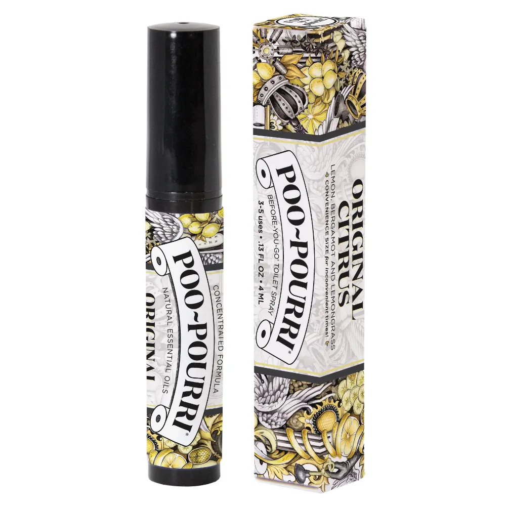 poo pourri original 4ml 'in a pinch' refillable bottle poo pourri original 4ml 'in a pinch' refillable bottle