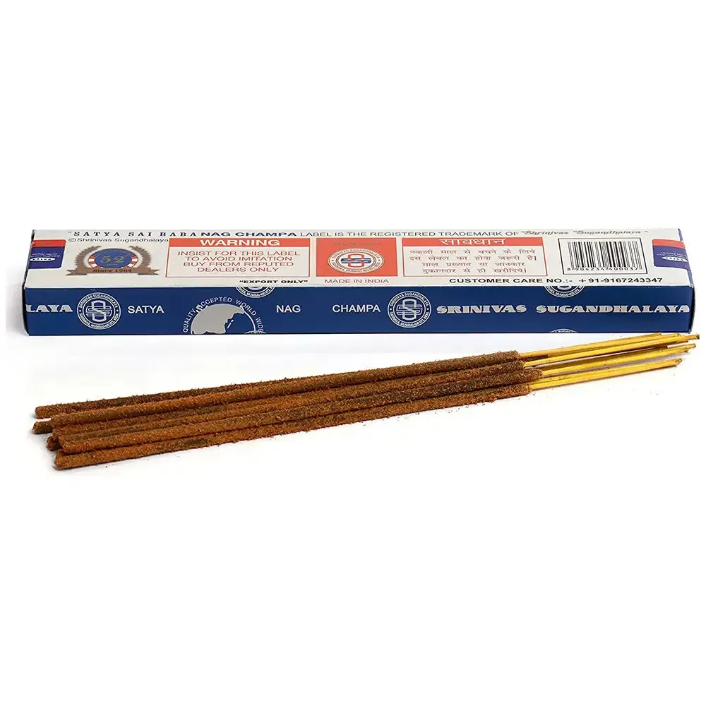 Satya_Sai_Baba_Nag_Champa_Agarbatti_15g_-_5__42519 Satya Sai Baba Nag Champa Agarbatti 15g - Image 5