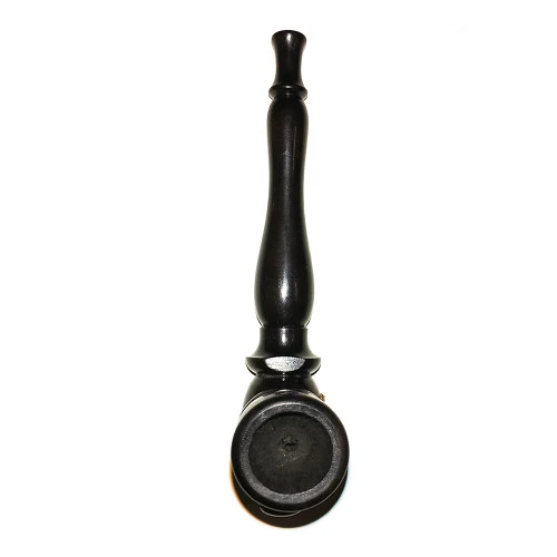 smooth wooden 4.5 inch pipe in ebony smooth wooden 4.5 inch pipe in ebony