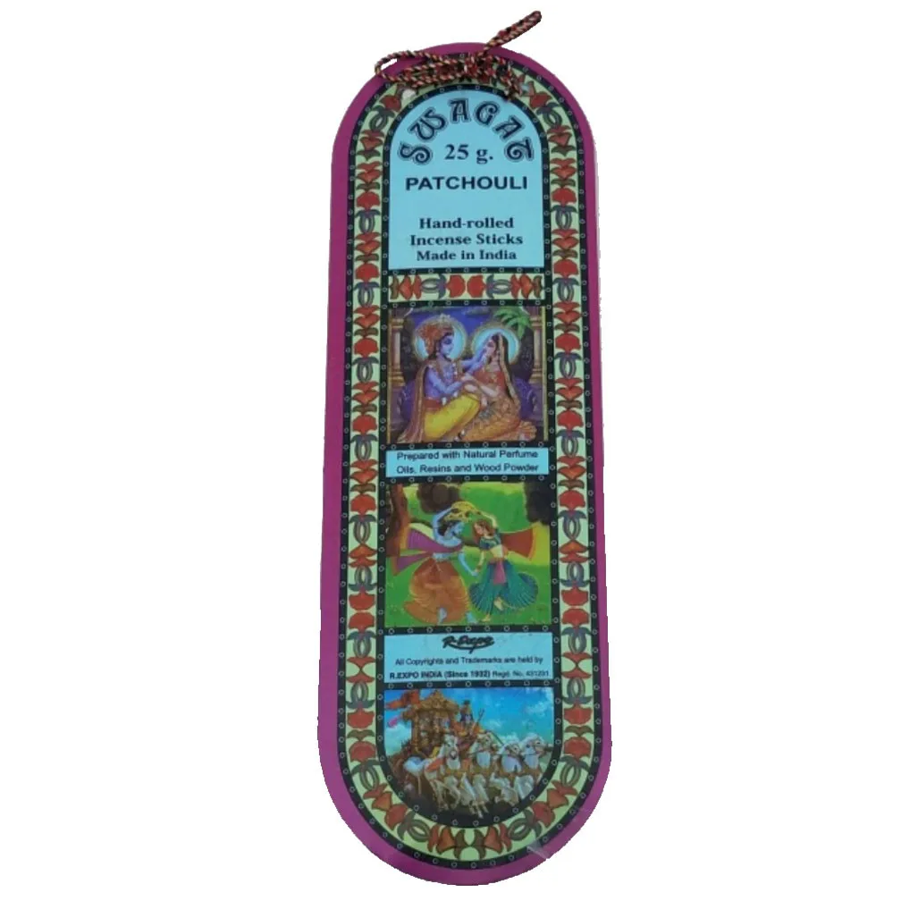 Swagat-Patchouli__55251 Swagat Incense in Patchouli 25g