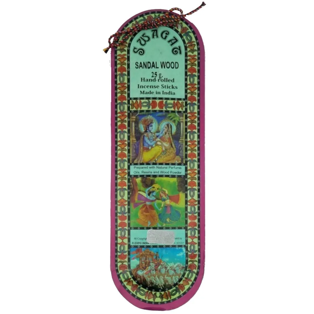 Swagat-Sandalwood__29013 Swagat Incense in Sandalwood 25g