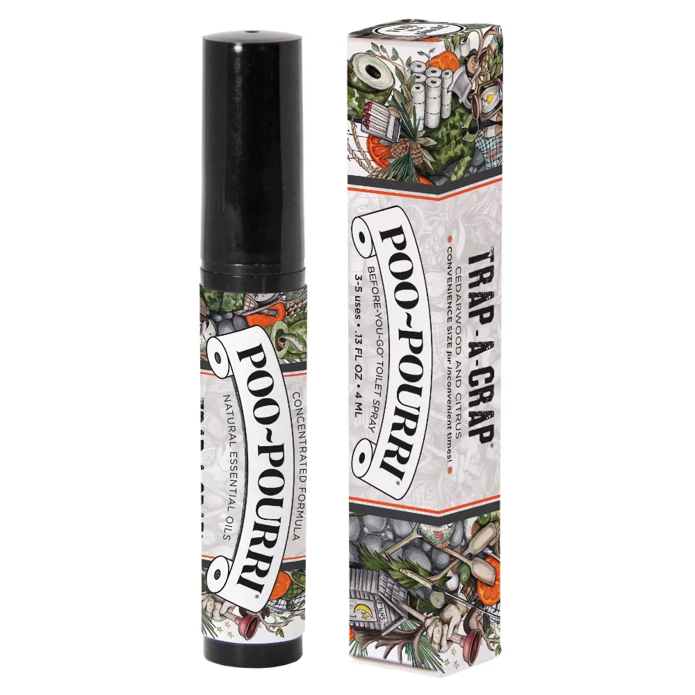poo pourri trap a crap 4ml 'in a pinch' refillable bottle poo pourri trap a crap 4ml 'in a pinch' refillable bottle