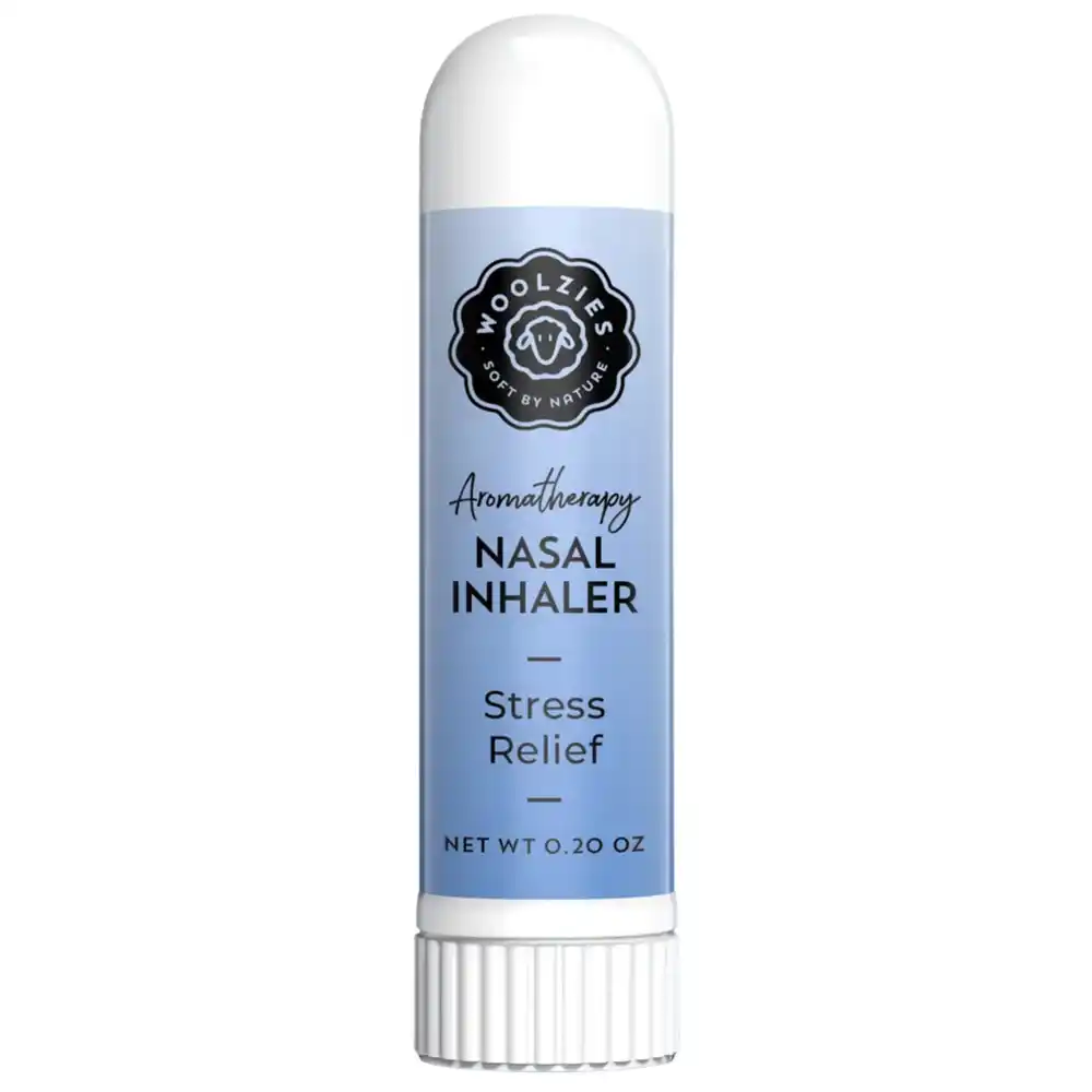 Woolzies Stress Relief Essential Oil Blend Inhaler copy Woolzies Stress Relief Essential Oil Blend Inhaler