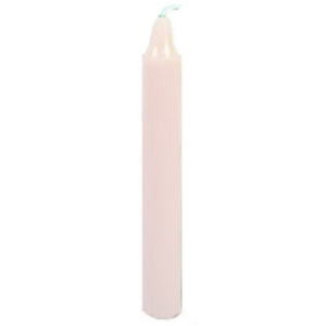 6 Inch Taper Candle in White