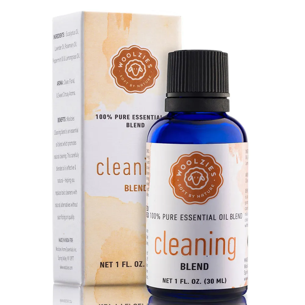 cleaning blend Woolzies Cleaning Essential Oil Blend in 1oz/30mL