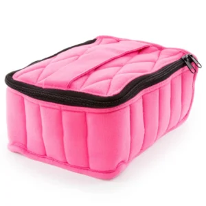 Soft Carrying Case 30 Bottles in Leopard/Pink
