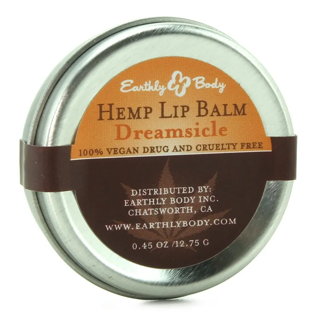 hemp lip balm 0.45oz/12.75g in dreamsicle hemp lip balm 0.45oz/12.75g in dreamsicle