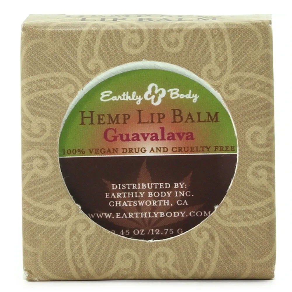hemp lip balm 0.45oz/12.75g in guavalava hemp lip balm 0.45oz/12.75g in guavalava