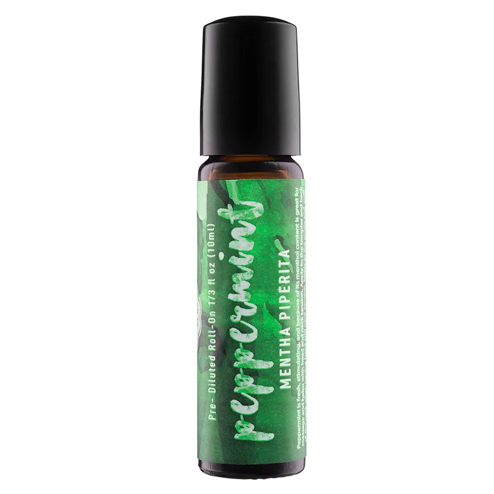 peppermint_roll_on__49099 Woolzies Peppermint Essential Oil Roll On in .33oz/10mL