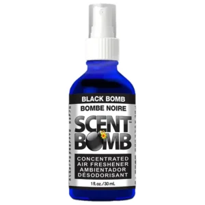 Scent Bomb Air Freshener Black Bomb Spray Bottle in 1oz